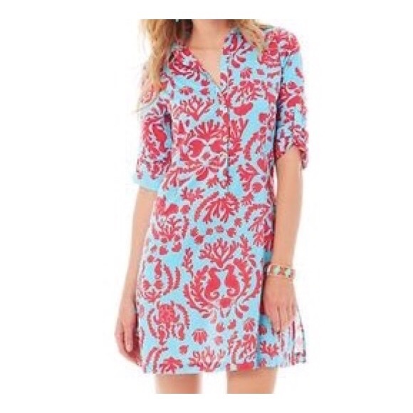 Lilly Pulitzer Dresses & Skirts - Lilly Pulitzer Don't Be Shellfish Sanibel Tunic
